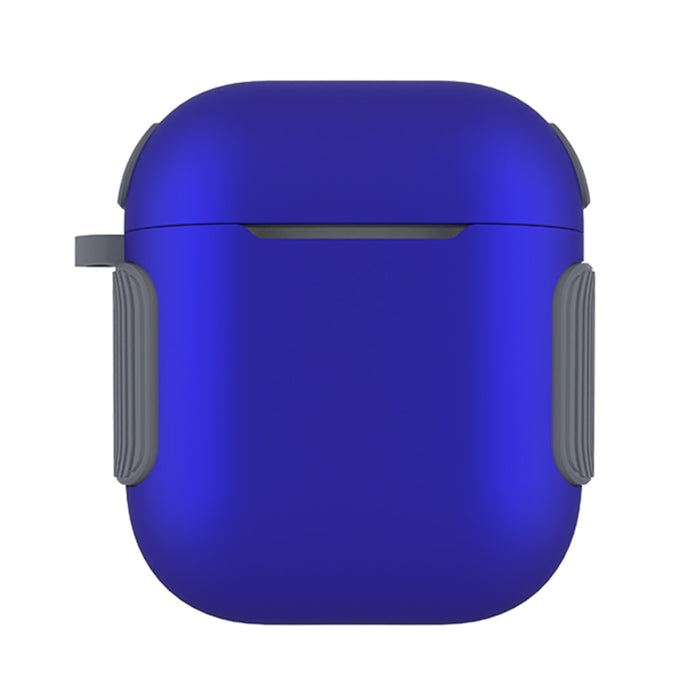 Estuche para auriculares 2 en 1 con textura mate en color de contraste PC + TPU