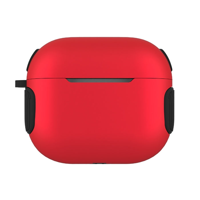 Estuche para auriculares 2 en 1 con textura mate en color de contraste PC + TPU