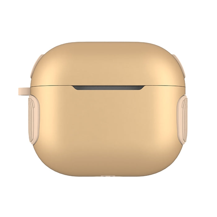 Estuche para auriculares 2 en 1 con textura mate en color de contraste PC + TPU