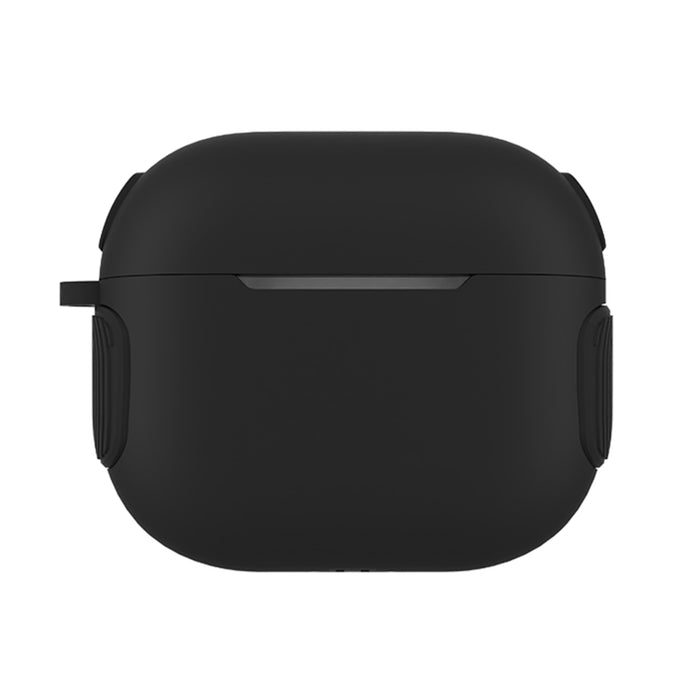 Estuche para auriculares 2 en 1 con textura mate en color de contraste PC + TPU