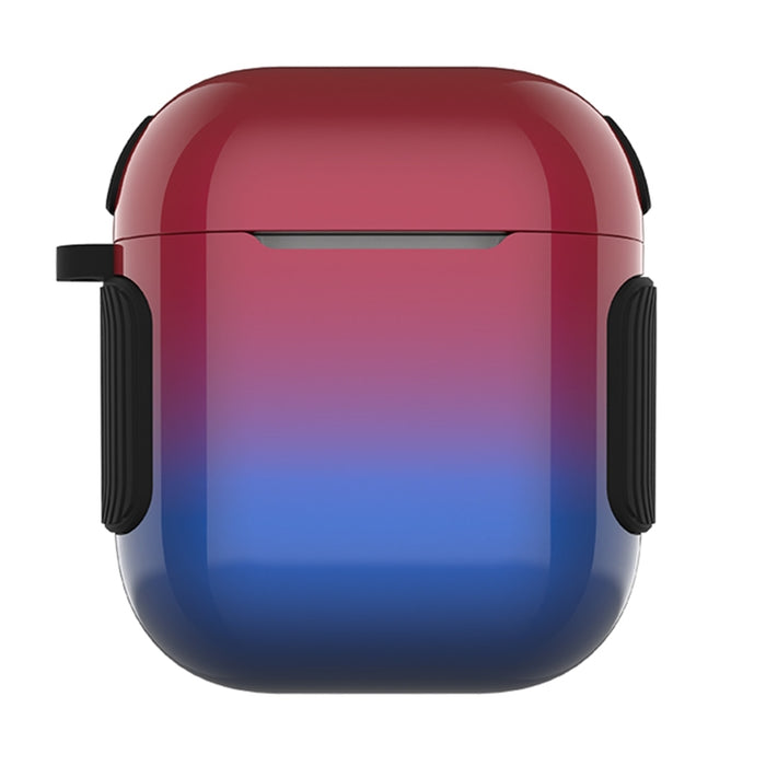2 en 1 Varnish Colorful PC + TPU Estuche para auriculares