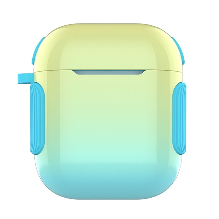 2 en 1 Varnish Colorful PC + TPU Estuche para auriculares