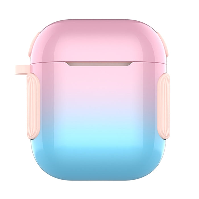 2 en 1 Varnish Colorful PC + TPU Estuche para auriculares