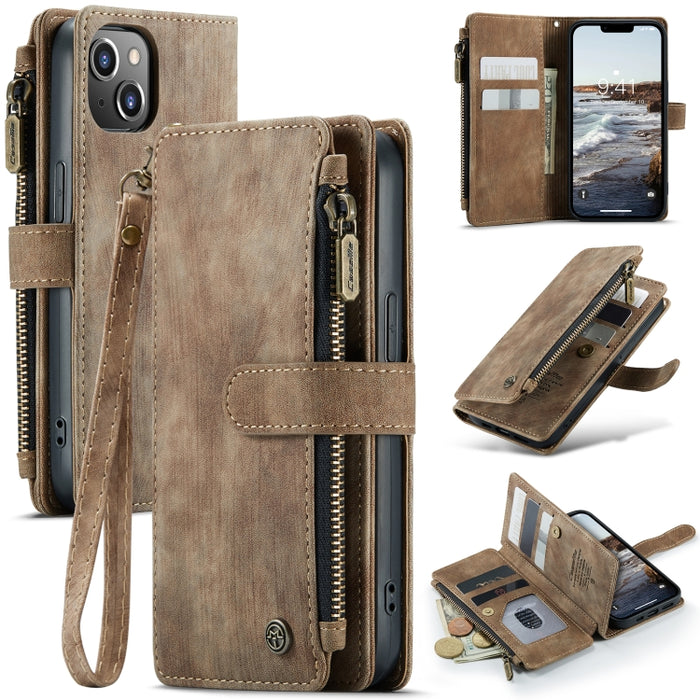 Estuche de cuero para teléfono multifuncional CaseMe C30