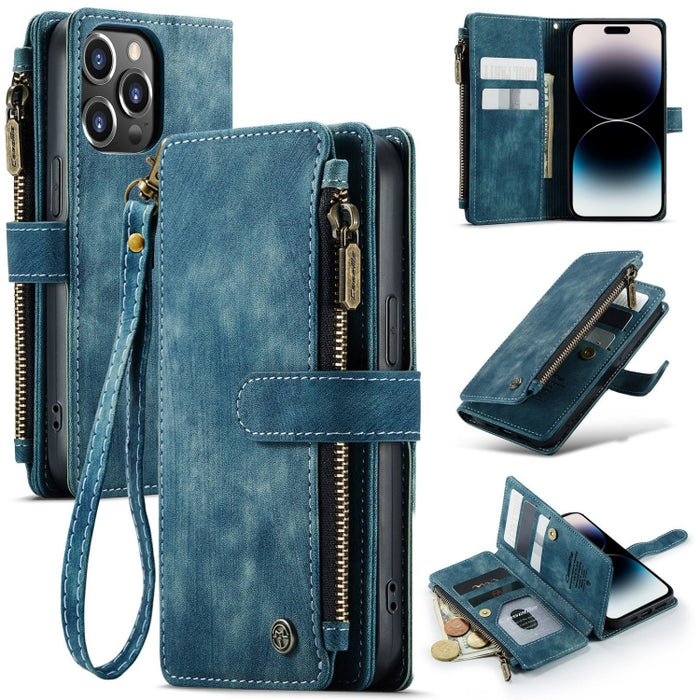 Estuche de cuero para teléfono multifuncional CaseMe C30