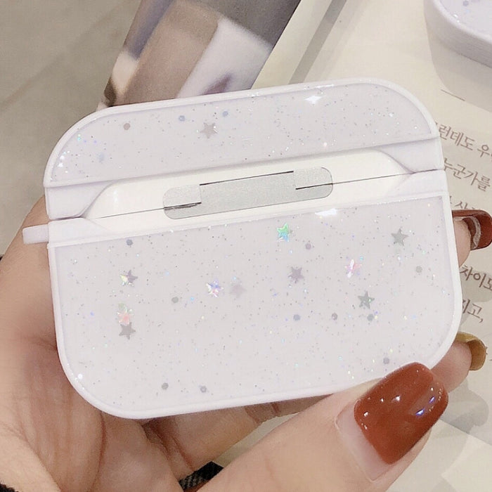 Para AirPods Pro Beautiful Ladies Flowers Pattern Estuche protector para auriculares inalámbricos