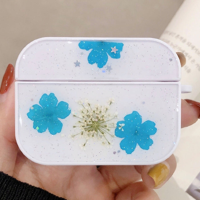 Para AirPods Pro Beautiful Ladies Flowers Pattern Estuche protector para auriculares inalámbricos