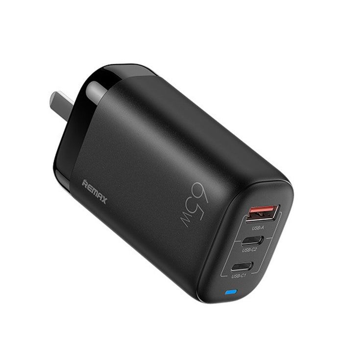 REMAX RP-U55 Territory Series 65W USB+Doble interfaz USB-C / Type-C Cargador rápido, CN Plug