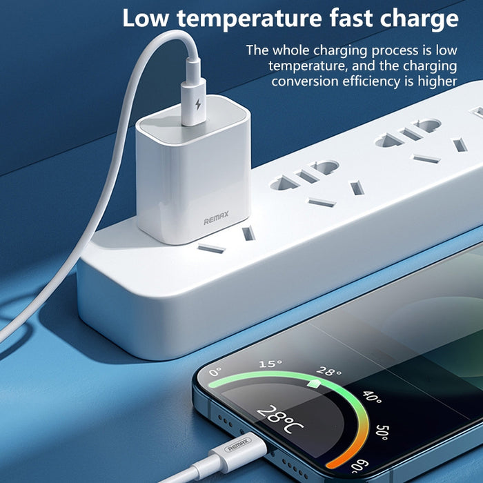 REMAX RP-U79 Speed Series Cargador rápido multicompatible USB-C/Type-C de 20 W