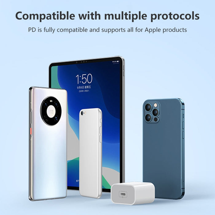 REMAX RP-U79 Speed Series Cargador rápido multicompatible USB-C/Type-C de 20 W