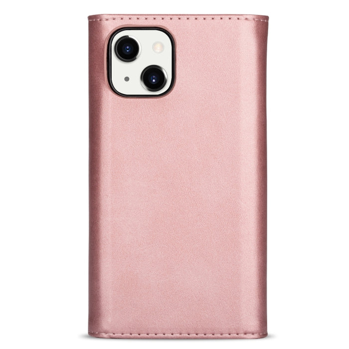 Estuche de cuero con tapa horizontal y cremallera Skin Feel