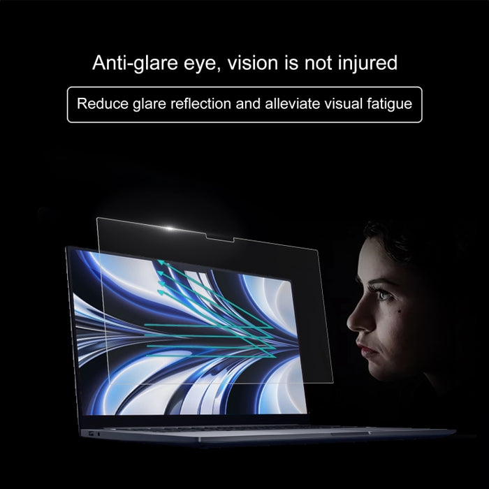 Película de vidrio templado a prueba de explosiones 9H para MacBook Air 13.6