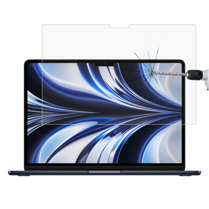 Película de vidrio templado a prueba de explosiones 9H para MacBook Air 13.6