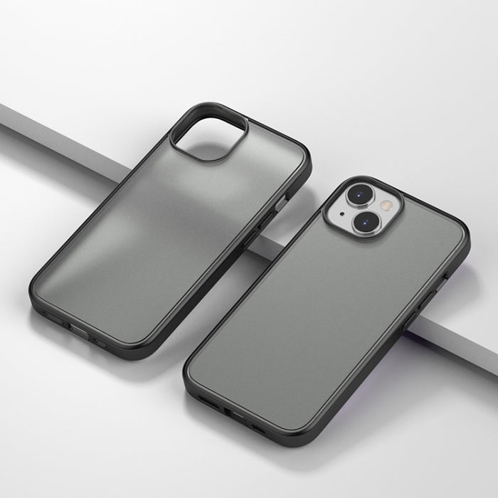 Estuche semitransparente para teléfono con sensación de piel esmerilada