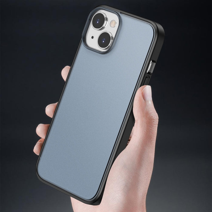 Estuche semitransparente para teléfono con sensación de piel esmerilada