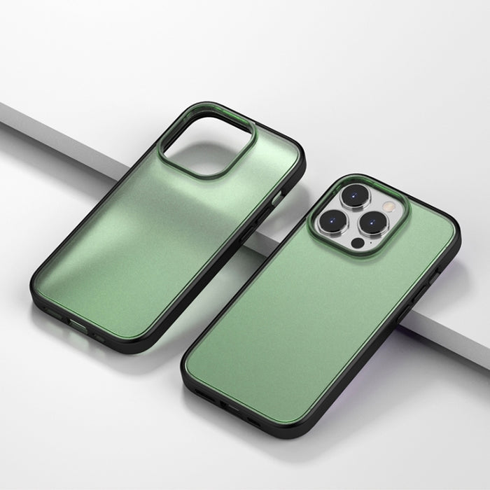 Estuche semitransparente para teléfono con sensación de piel esmerilada