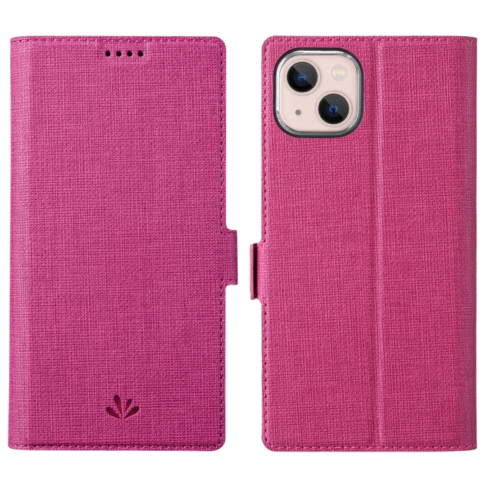 Funda de atracción magnética de cuero PU + TPU a prueba de golpes de la serie ViLi DMX