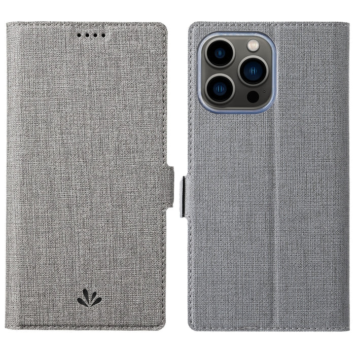 Funda de atracción magnética de cuero PU + TPU a prueba de golpes de la serie ViLi DMX