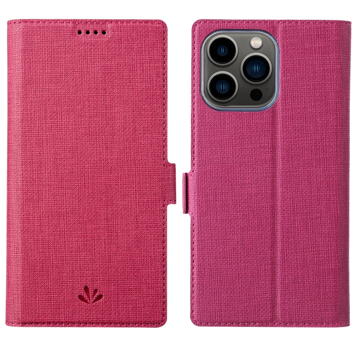 Funda de atracción magnética de cuero PU + TPU a prueba de golpes de la serie ViLi DMX
