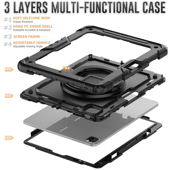 Funda para pulsera de silicona + PC Tablet Case