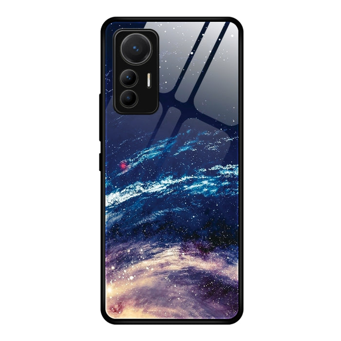 Caja de teléfono de vidrio pintado colorido, For Xiaomi Redmi K40S, For Xiaomi 12 Lite