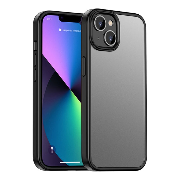 Estuche para teléfono a prueba de golpes con bolsa de aire esmerilada serie Shadow