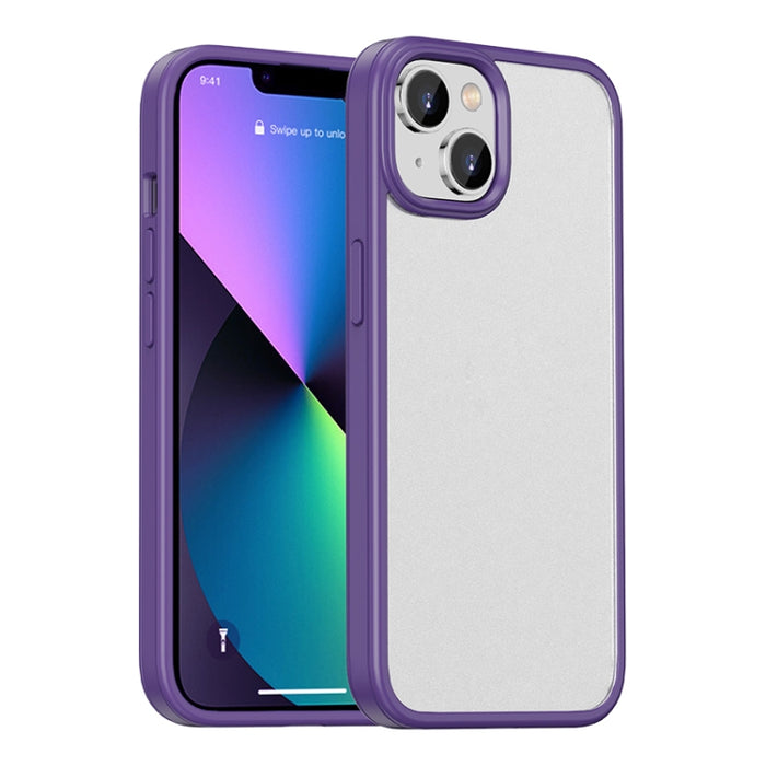 Estuche para teléfono a prueba de golpes con bolsa de aire esmerilada serie Shadow