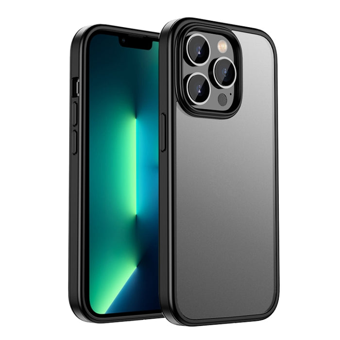 Estuche para teléfono a prueba de golpes con bolsa de aire esmerilada serie Shadow