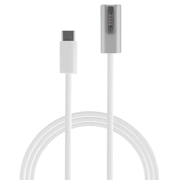 Cable de carga MagSafe 1 de 100 W y 5 pines (en forma de L) a USB-C / Type-C PD, longitud del cable: 1,8 m