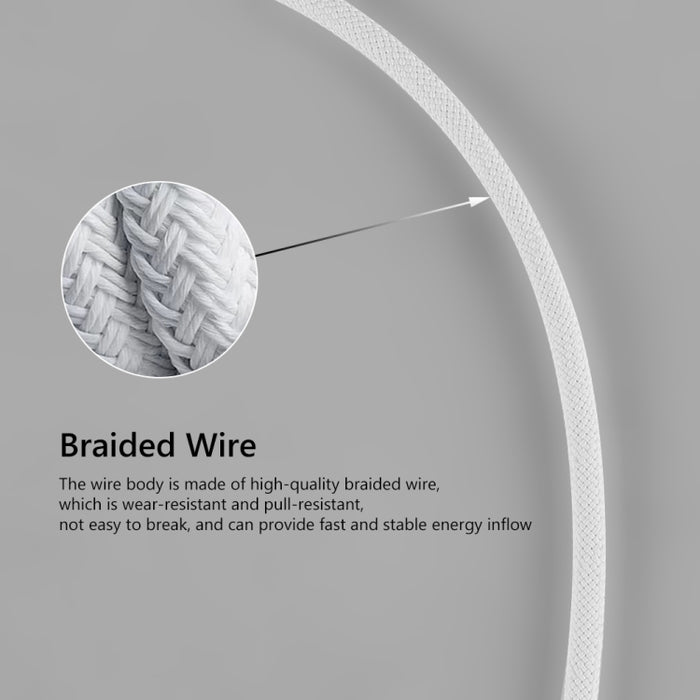 Cable de carga MagSafe 1 de 100 W y 5 pines (en forma de L) a USB-C / Type-C PD, longitud del cable: 1,8 m
