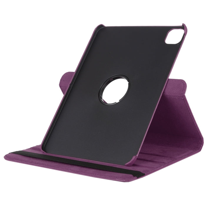 Litchi Textura Horizontal Flip 360 Grados Rotación Funda de cuero con soporte