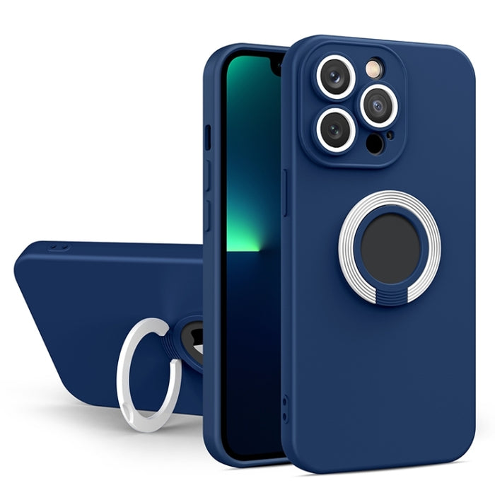 Estuche para teléfono con soporte de TPU en color en contraste
