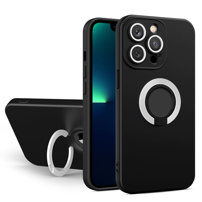 Estuche para teléfono con soporte de TPU en color en contraste