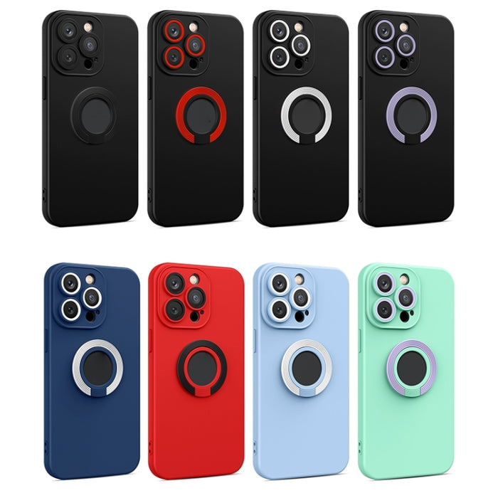 Estuche para teléfono con soporte de TPU en color en contraste