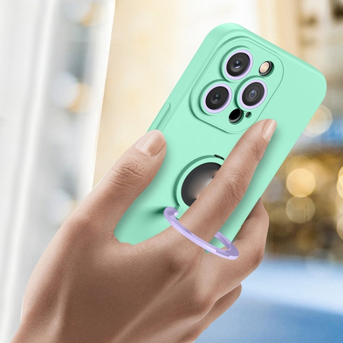 Estuche para teléfono con soporte de TPU en color en contraste