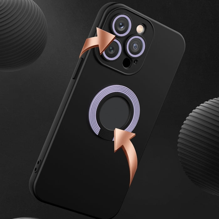 Estuche para teléfono con soporte de TPU en color en contraste