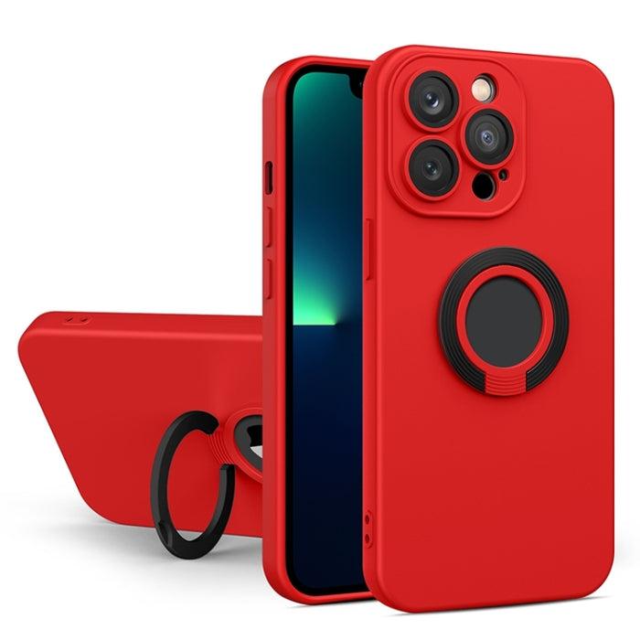 Estuche para teléfono con soporte de TPU en color en contraste