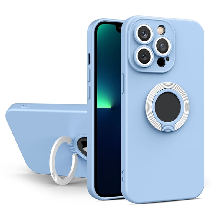Estuche para teléfono con soporte de TPU en color en contraste