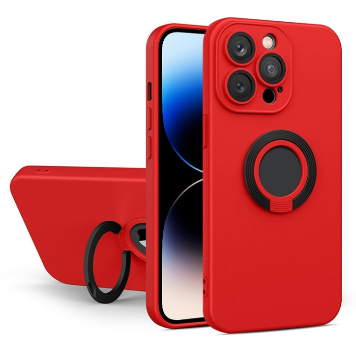 Estuche para teléfono con soporte de TPU en color en contraste