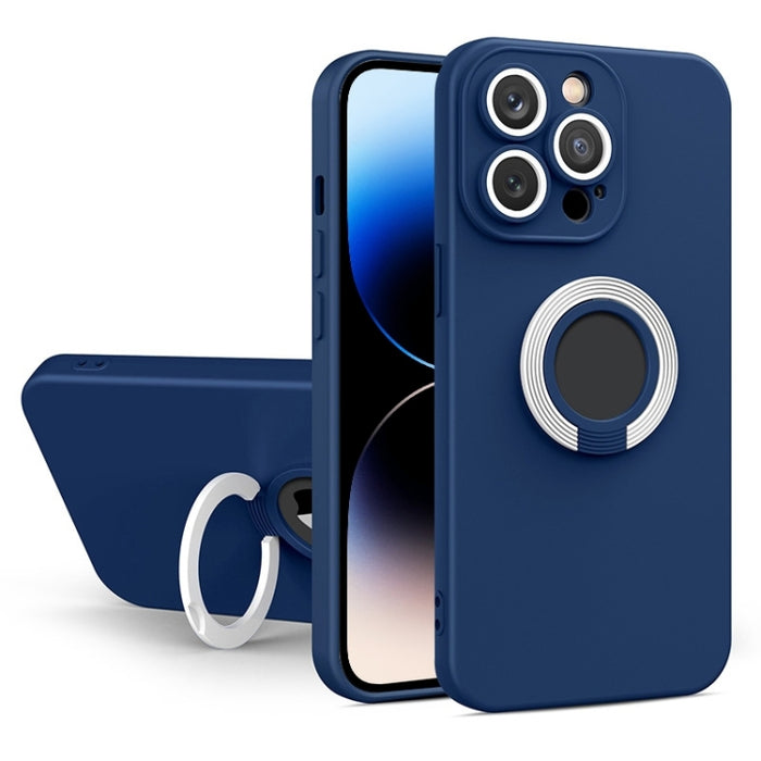 Estuche para teléfono con soporte de TPU en color en contraste