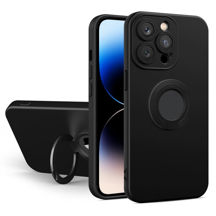 Estuche para teléfono con soporte de TPU en color en contraste