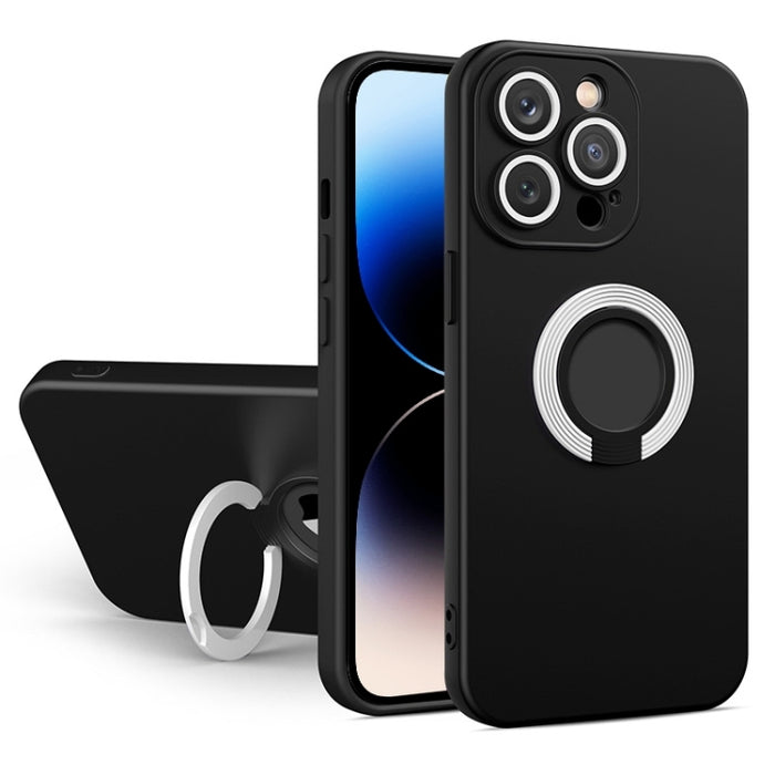 Estuche para teléfono con soporte de TPU en color en contraste