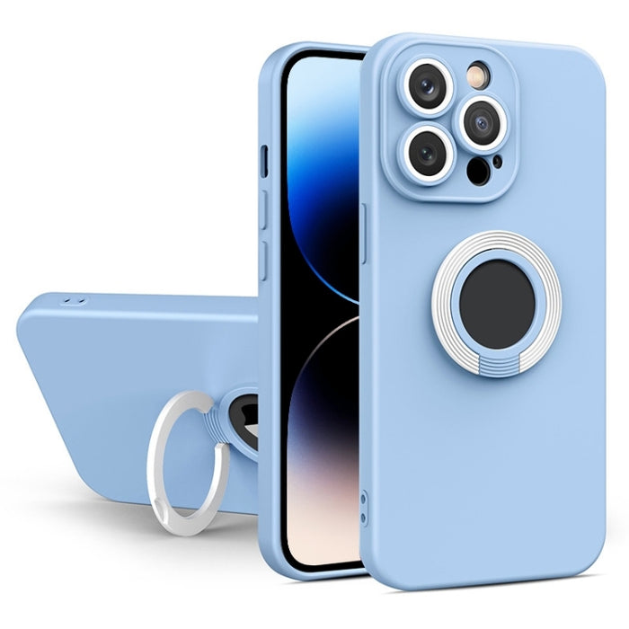 Estuche para teléfono con soporte de TPU en color en contraste