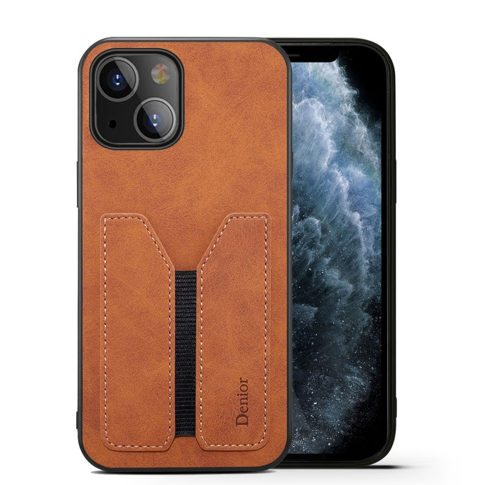 Funda móvil Denior con ranura para tarjeta elástica PU + TPU
