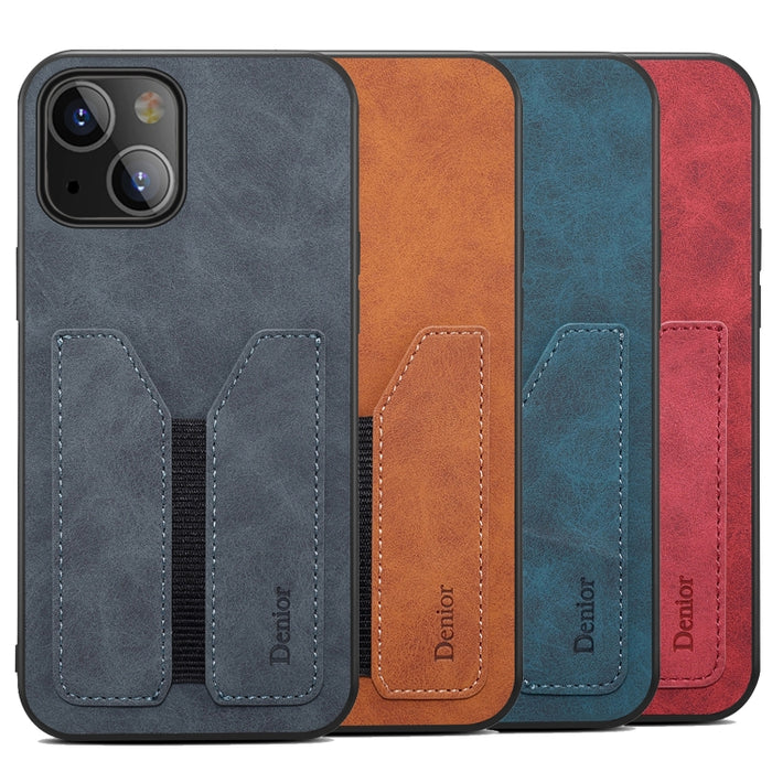 Funda móvil Denior con ranura para tarjeta elástica PU + TPU
