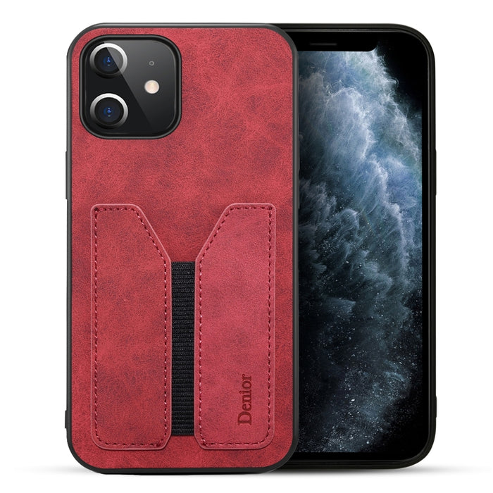 Funda móvil Denior con ranura para tarjeta elástica PU + TPU