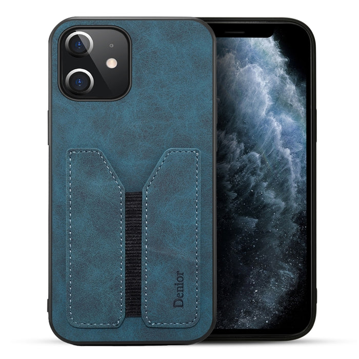 Funda móvil Denior con ranura para tarjeta elástica PU + TPU