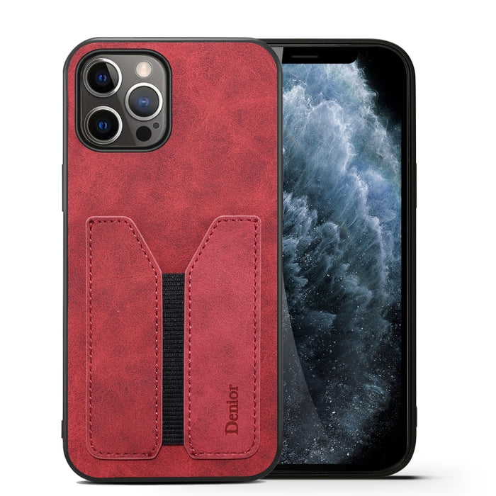 Funda móvil Denior con ranura para tarjeta elástica PU + TPU
