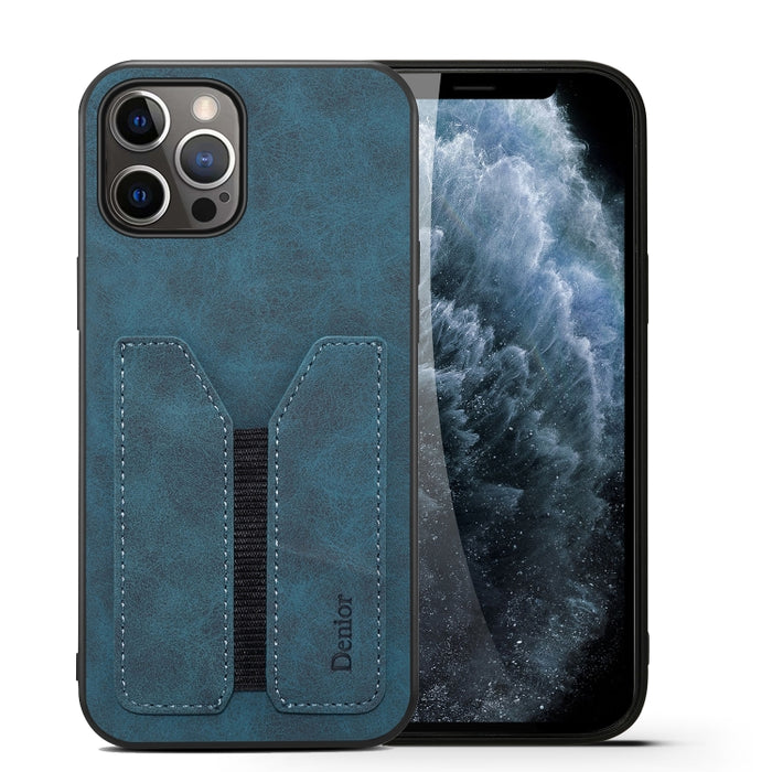 Funda móvil Denior con ranura para tarjeta elástica PU + TPU