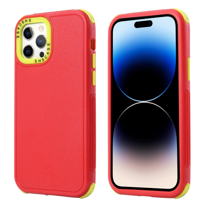 Estuche para teléfono 3 en 1 de cuatro esquinas a prueba de golpes